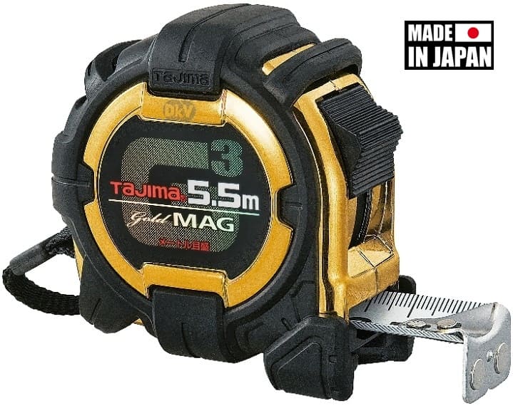 Thước cuộn dây Tajima G3GLM25-55BL, Tajima tape measure G3GLM25-55BL