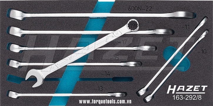 Khay dung cu Hazet 163-292/8, Hazet soft foam insert 163-292/8