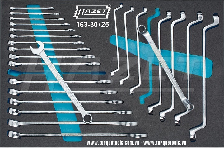 Khay dung cu Hazet 163-30/25, Hazet soft foam insert 163-30/25