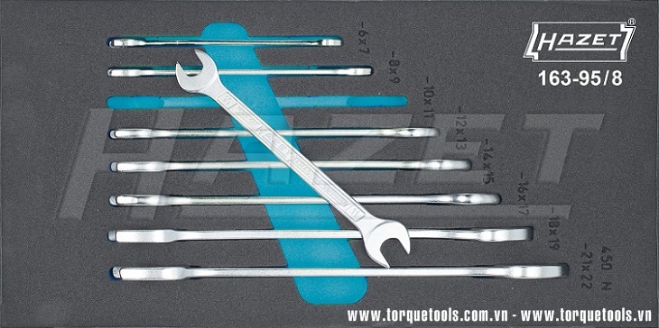 Khay dung cu Hazet 163-95/8, Hazet soft foam insert 163-95/8