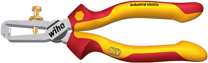 kim cach dien tuot day wiha 36711, wiha VDE WIRE STRIPPING PLIERS 36711