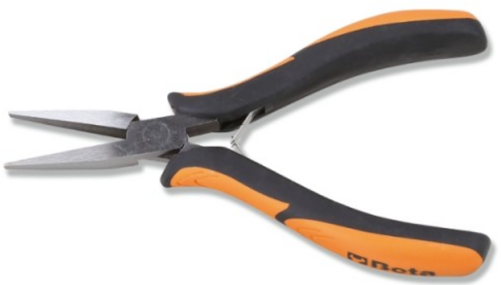 kim mo nhon beta 1172BM , beta Long flat knurled nose pliers 1172BM