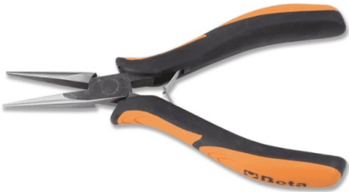kim mo nhon beta 1177BM , beta Long flat knurled nose pliers 1177BM