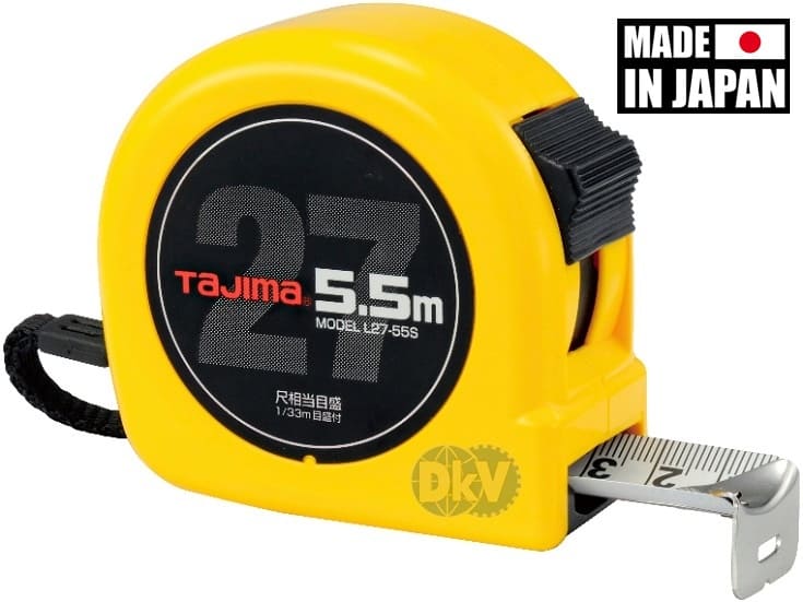 Thước cuộn dây Tajima L27-55SBL, Tajima tape measure L27-55SBL
