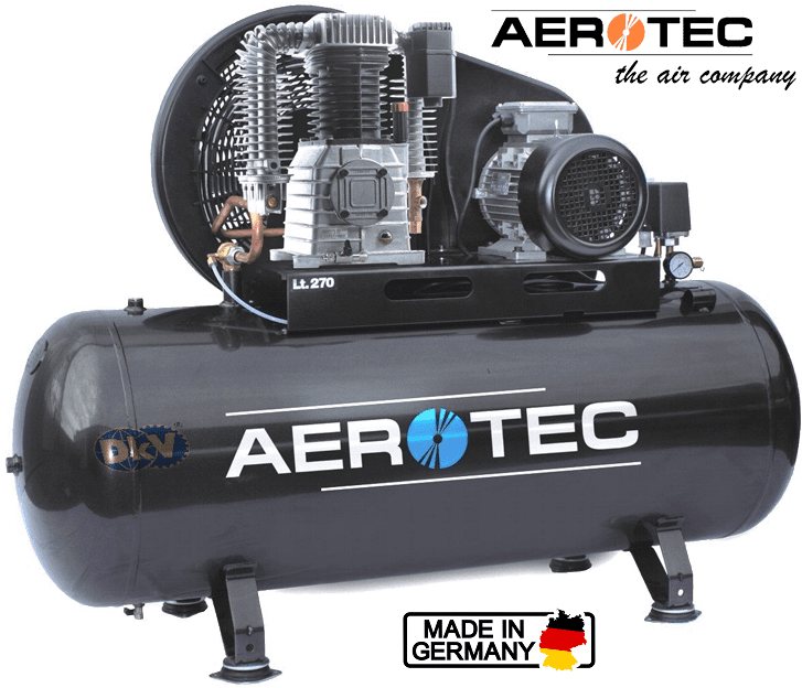 may nen khi Aerotec 650-270 PRO AD2000 liegend, Aerotec air compressor 650-270 PRO AD2000 liegend