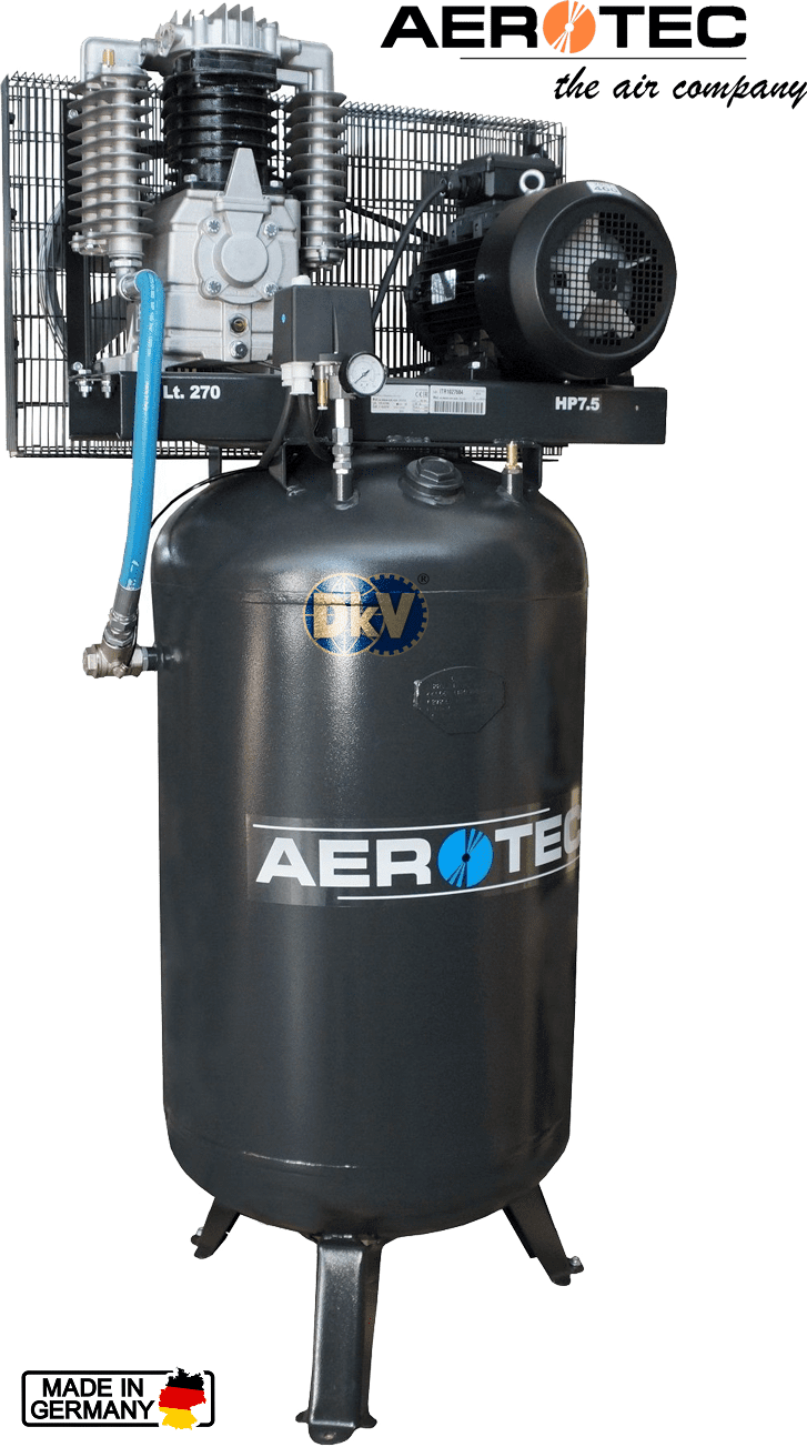 may nen khi Aerotec N65-270 PRO AD2000-K30 stehend, Aerotec air compressor N65-270 PRO AD2000-K30 stehend