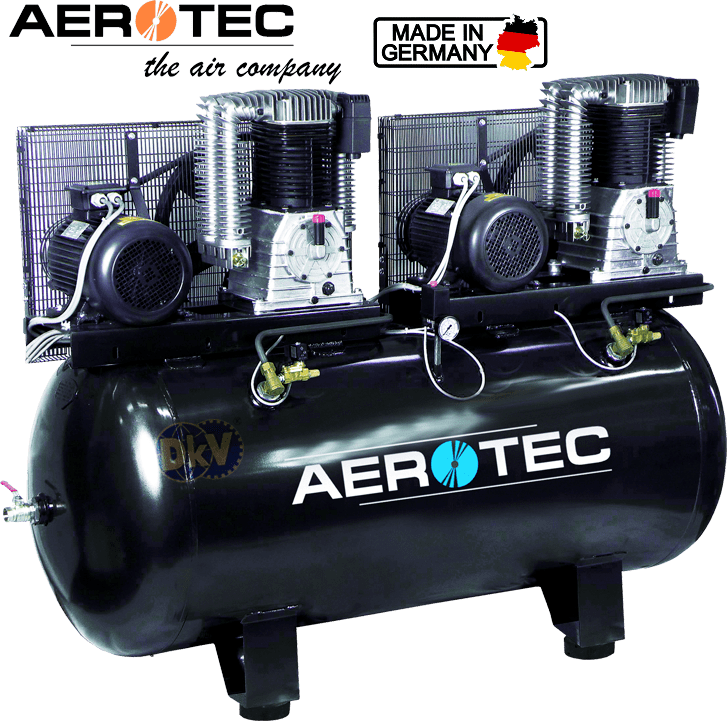 may nen khi Aerotec Tandem AK28-500 PRO, Aerotec air compressor Tandem AK28-500 PRO