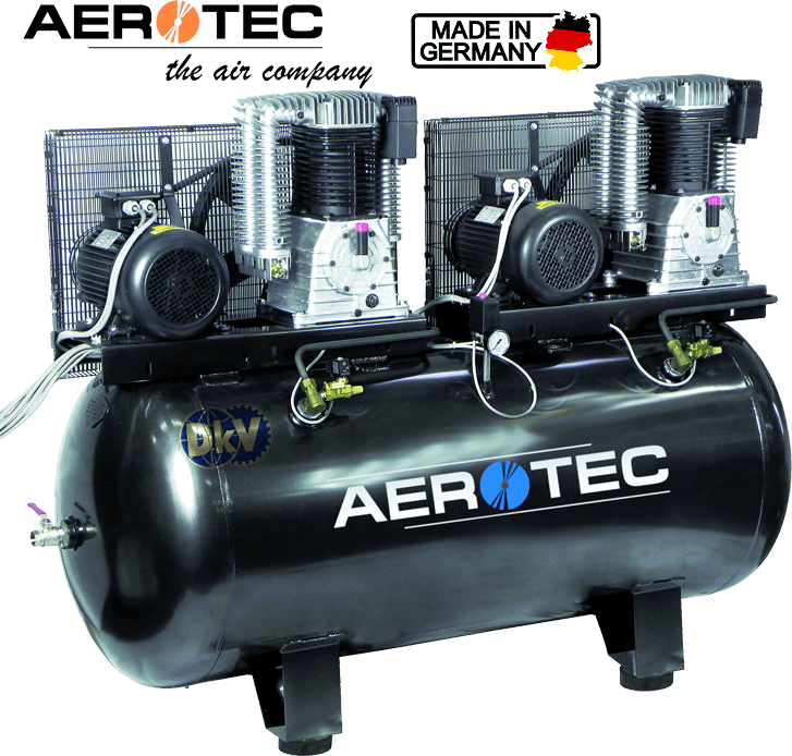 may nen khi Aerotec Tandem AK50-500 PRO, Aerotec air compressor Tandem AK50-500 PRO