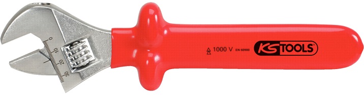 mo let cach dien KS Tools 117.1250, KS Tools insulated adjustable spanner 117.1250