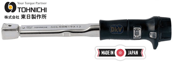 Cờ lê lực đầu dời Tohnichi SCL50N-9x12, Tohnichi adjustable torque wrench SCL50N-9x12