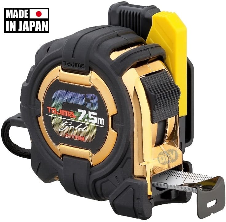 Thước cuộn dây Tajima SFG3GL25-75BL, Tajima tape measure SFG3GL25-75BL