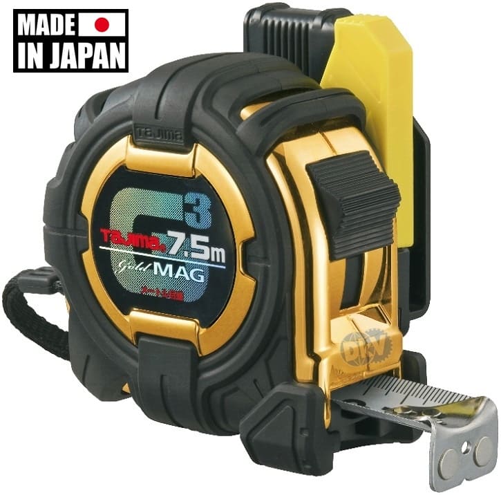 Thước cuộn dây Tajima SFG3GLM25-75BL, Tajima tape measure SFG3GLM25-75BL