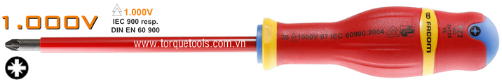 to vit cach dien Facom ATD3X150VE, to vit cach dien 4 canh facom ATD3X150VE