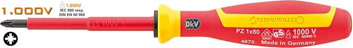 to vit cach dien Stahlwille 46 70 30 01, to vit cach dien 4 canh Stahlwille 46 70 30 01
