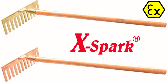 bo cao chong chay no x-spark 296-1002 , x-spark non sparking garden with foberglass handle 296-1002