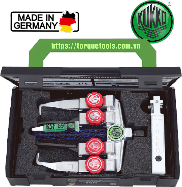 Bộ cảo cơ khí Kukko K-20-1+S-T, Kukko 2-jaw puller set K-20-1+S-T
