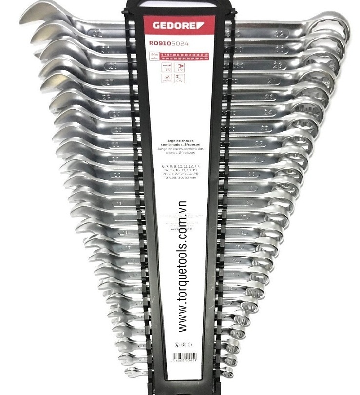 bo co le Gedore Red R09105024, Gedore Red wrench set R09105024