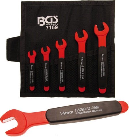 bo co le cach dien BGS 7159, BGS insulated spanners 7159