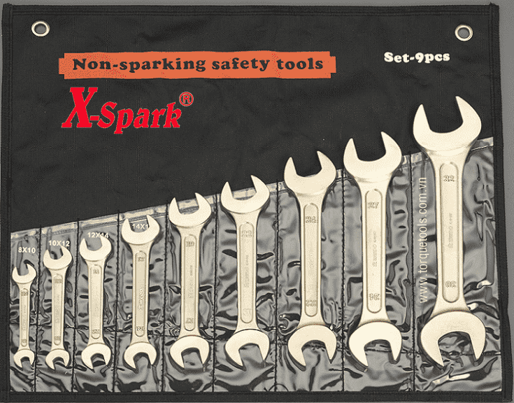 bo co le chong chay no x-spark 142, x-spark non sparking panners set 142