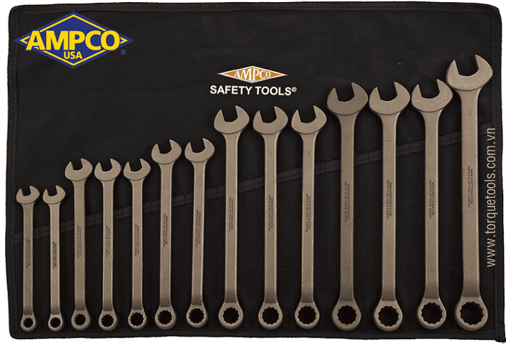 bo co le chong chay no ampco ba9007 , ampco non sparking wrench set ba9007