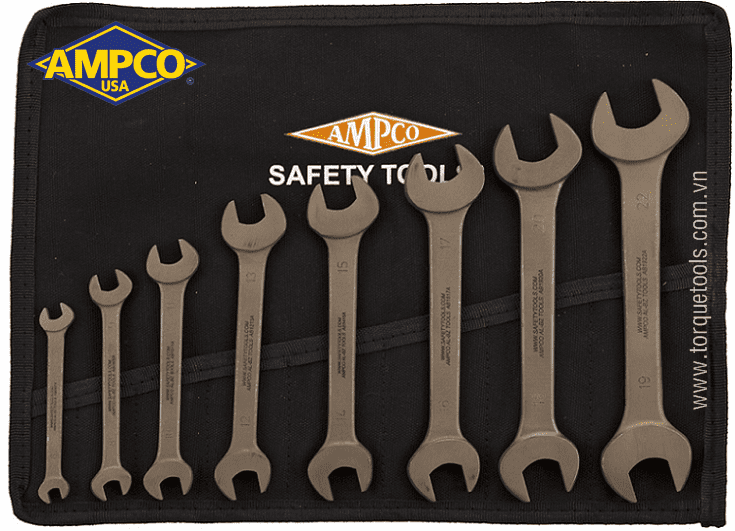 bo co le chong chay no ampco ab9008a , ampco non sparking wrench set ab9008a