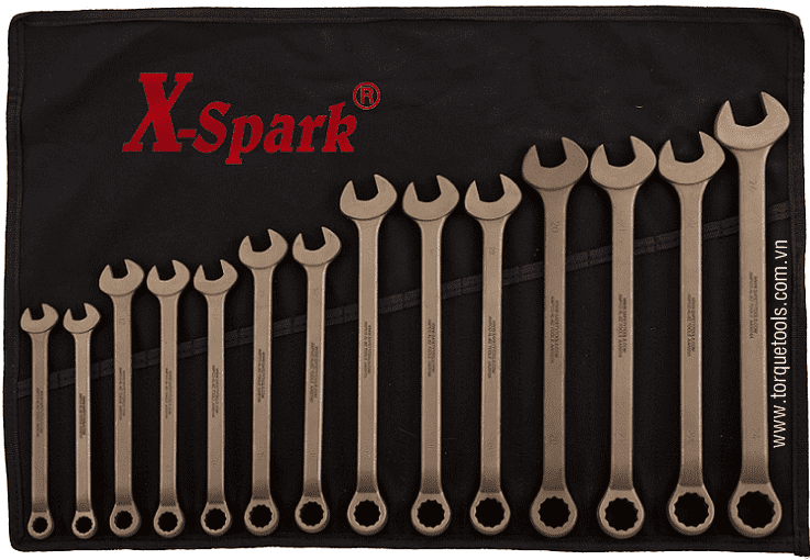 Bộ cờ lê chống cháy nổ X-Spark 133, X-Spark non sparking panners set 133