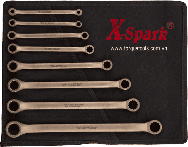 Bộ cờ lê chống cháy nổ X-Spark 150, X-Spark non sparking panners set 150