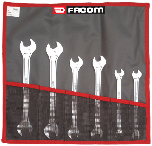  BỘ CỜ LÊ HAI ĐẦU HỞ FACOM 31.JE8T | FACOM WRENCH SET 31.JE8T