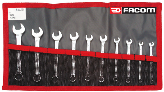 bo co le vong mieng facom 39.JE10T , facom wrench set 39.JE10T
