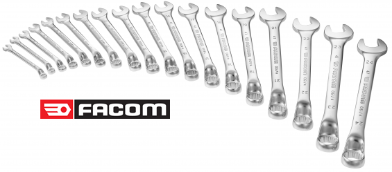 bo co le vong mieng facom 41.JE18 ,  facom wrench set 41.JE18