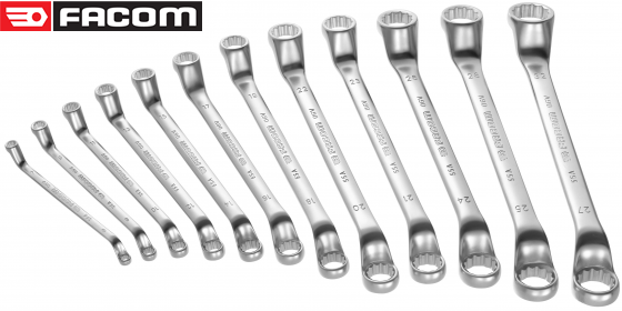 bo co le hai dau ho facom  55A.JD12 | facom wrench set  55A.JD12