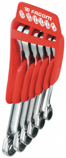 bo co le 2 dau ho facom  65.JP6,  facom wrench set  65.JP6