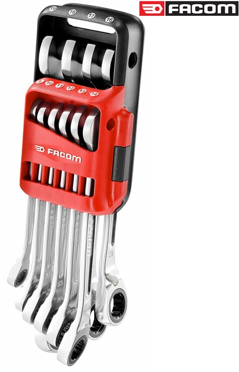 Bộ cờ lê vòng miệng Facom 467BR.J7, Facom wrench set 467BR.J7