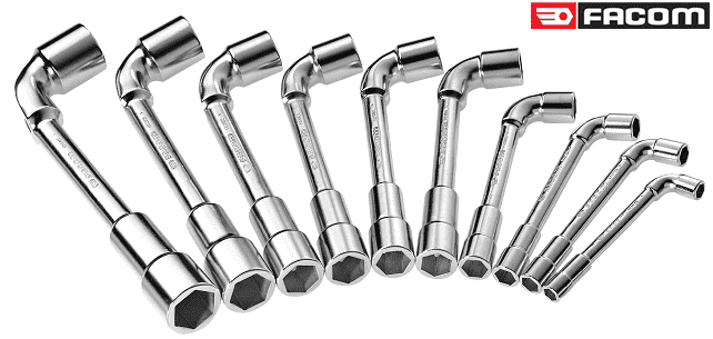 Bộ cờ lê ống đầu lục giác Facom 75.JN10, Facom wrench set 75.JN10