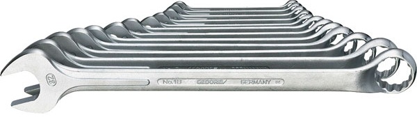 Bộ cờ lê vòng miệng Gedore 7 XL-012, Gedore combination spanners set 7 XL-012