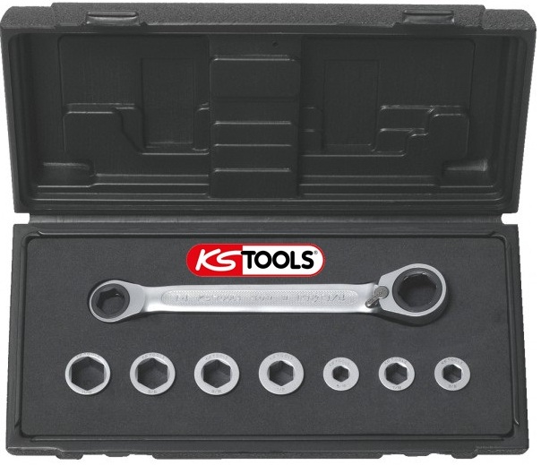  bo co le 2 đầu hở ks tools  503.4625 , ks tools wrench set  503.4625