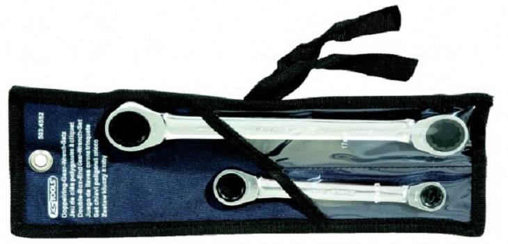  bo co le 2 đầu hở ks tools 503.4552 , ks tools wrench set 503.4552