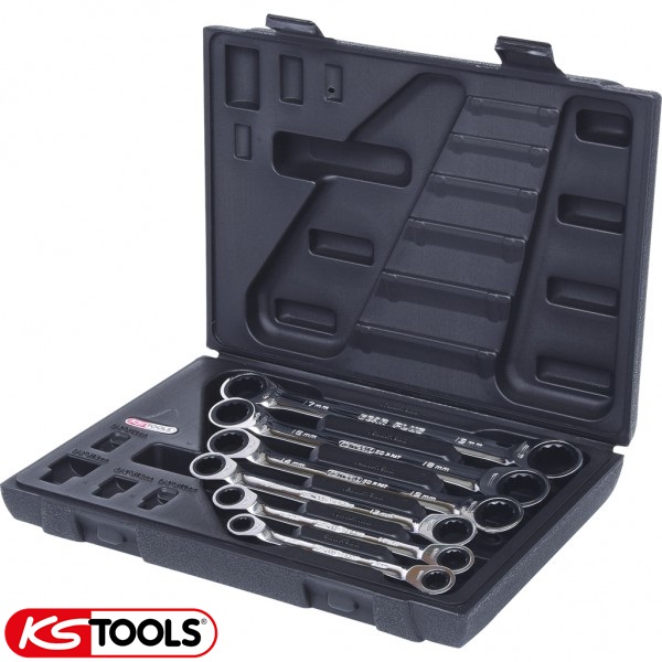  bo co le 2 đầu hở ks tools 503.4556 , ks tools wrench set 503.4556