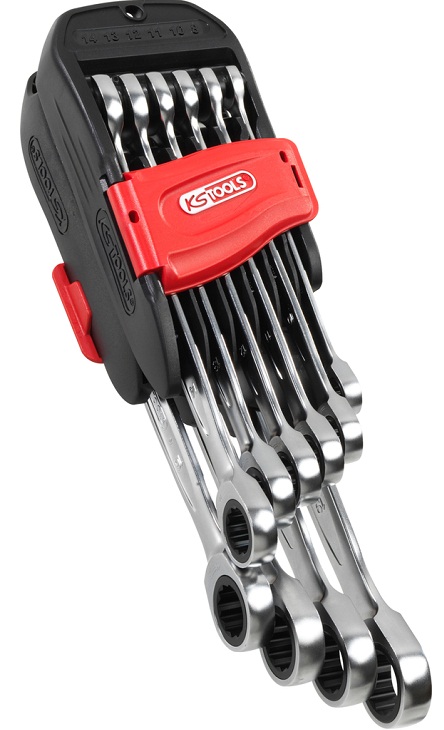 Bộ cờ lê đầu tròng/hở KS Tools 503.4250, KS Tools wrench set 503.4250