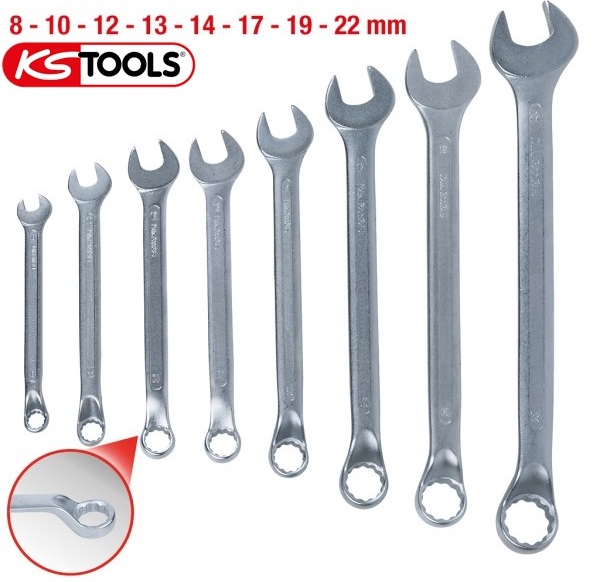 bo co le vong mieng KS Tools 517.0090, KS Tools wrench set 517.0090