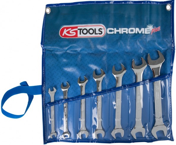 bo co le 2 đầu hở ks tools 518.0747, ks tools wrench set 518.0747