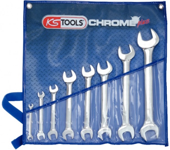 bo co le 2 đầu hở ks tools 518.3200, ks tools wrench set 518.3200