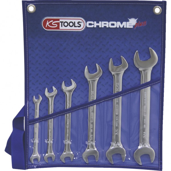 bo co le 2 đầu hở ks tools 518.3220, ks tools wrench set518.3220