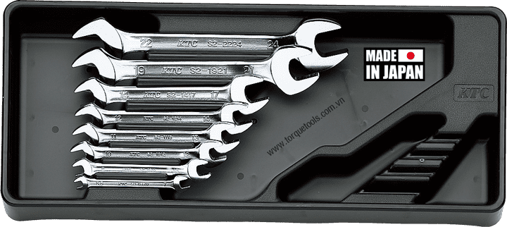 Bộ cờ lê ktc TS208, ktc combination reversible ratcheting wrench set TS208
