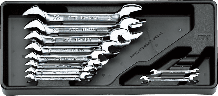 Bộ cờ lê ktc TS210 , ktc combination reversible ratcheting wrench set TS210 