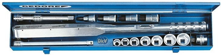 bo co le luc Gedore 8562-30, Gedore torque wrench set 8562-30