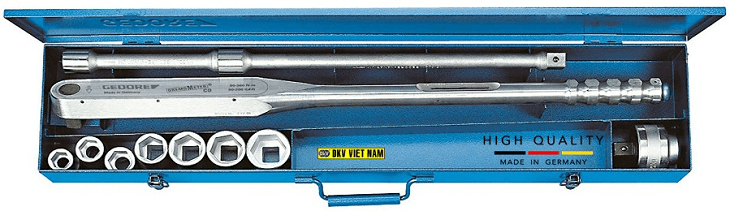 bo co le luc Gedore 8570-40 , Gedore torque wrench set 8570-40 