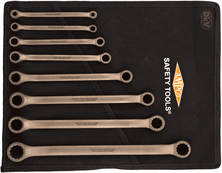 bo co le chong chay no ampco ac9008a , ampco non sparking wrench set ac9008a
