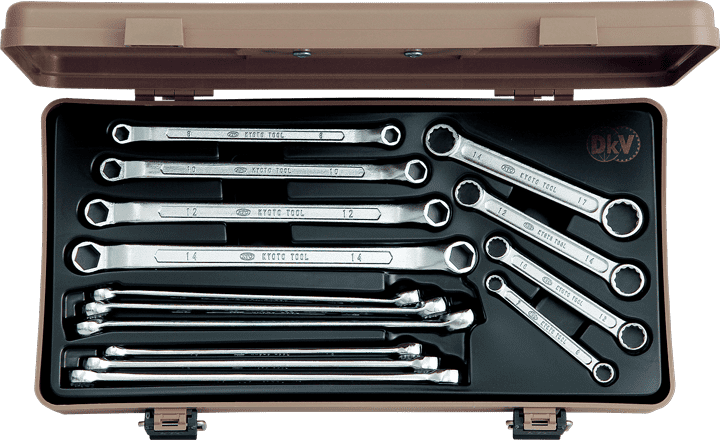 Bộ cờ lê ktc M215P , ktc combination reversible ratcheting wrench set M215P 