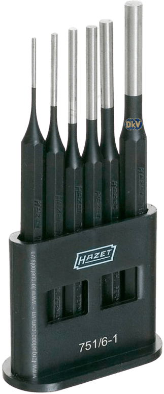 bo dot lo Hazet 751/6-1, Hazet pin punch set 751/6-1